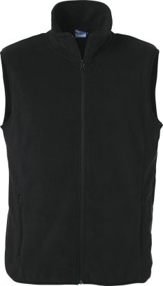 Basic Polar Fleece Vest Svart