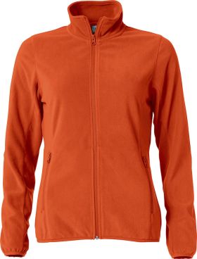 Basic Micro Fleece Jacket Women blodapelsin