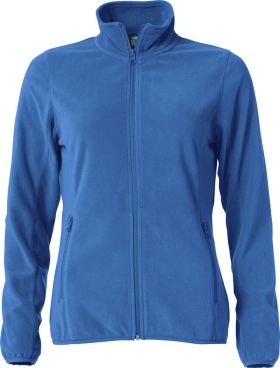 Basic Micro Fleece Jacket Women Royalblå