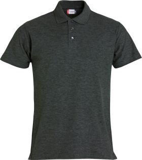 Basic Polo antracit melerad