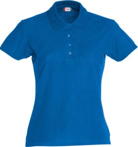 Basic Polo Women Royalblå