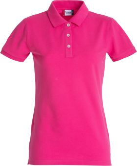 Stretch Premium Polo Women stark cerise