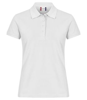 Heavy Premium Polo Women vit