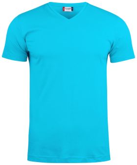Basic-T V-neck turkos
