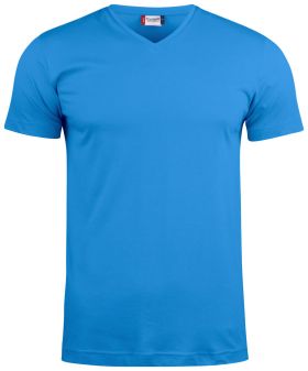 Basic-T V-neck Royalblå