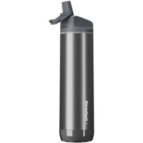 HidrateSpark® PRO smart 620 ml vakuumisolerad vattenflaska i rostfritt stål Grå