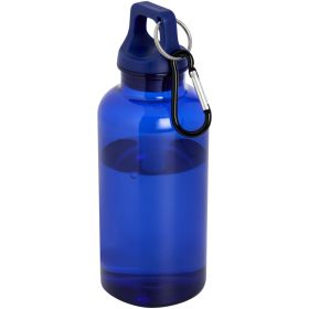 Oregon 400 ml vattenflaska av RCS-certifierad återvunnen plast med karbinhake Blå