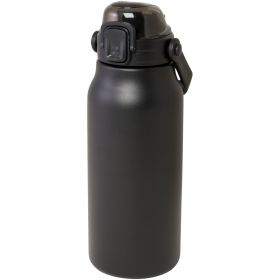 Giganto 1 600 ml vakuumisolerad kopparflaska av RCS-certifierat återvunnet rostfritt stål Svart
