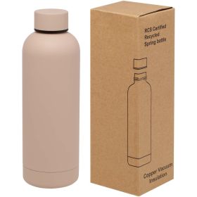 Spring RCS-certifierad vakuumisolerad flaska i koppar, 500 ml Pale blush pink