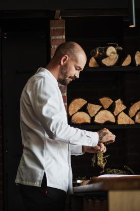 Kockrock stretch Herr Vit