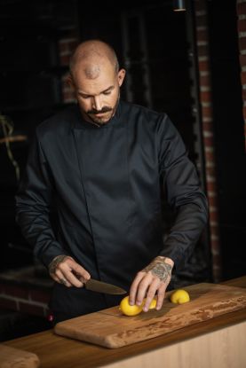 Kockrock stretch Herr Svart