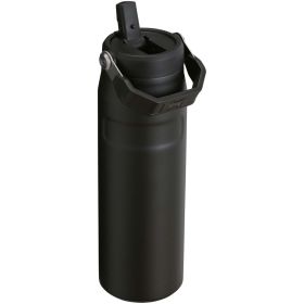 Stanley IceFlow™ 2.0 700 ml vattenflaska med flip-sugrör Svart