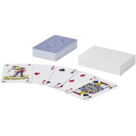 Ace set med spelkort Vit