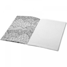 Doodle block för anteckningar och färgläggning