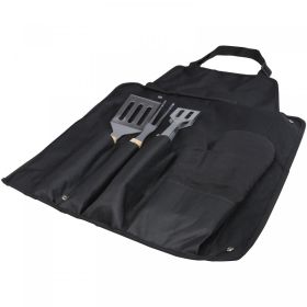 Gril Grillset med 5 delar Svart