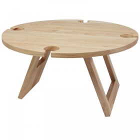 Soll vikbart picknickbord Beige