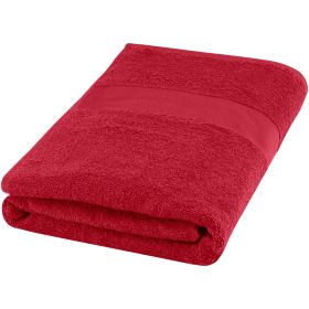 Amelia handduk av 450 g/m² bomull, 70 x 140 cm Röd