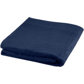 Evelyn handduk av 450 g/m² bomull, 100 x 180 cm Marin