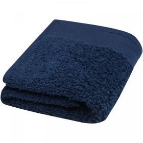 Chloe handduk av 550 g/m² bomull, 30 x 50 cm Marin