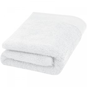 Nora handduk av 550 g/m² bomull, 50 x 100 cm Vit