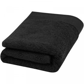 Nora handduk av 550 g/m² bomull, 50 x 100 cm Svart
