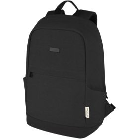 Joey stöldsäker 15,6" laptopväska av GRS-återvunnen canvas 18 liter Svart