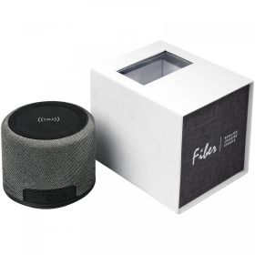 Fiber 3 W Bluetooth® -högtalare med trådlös laddning