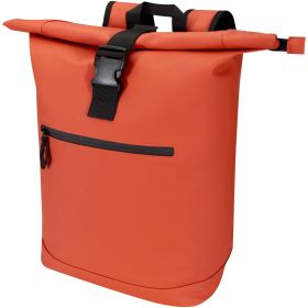 Resi Plus 15" ryggsäck med rulltopp av GRS-återvunnet material, 18 l Orange