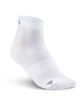 Cool Mid 2-Pack Sock White