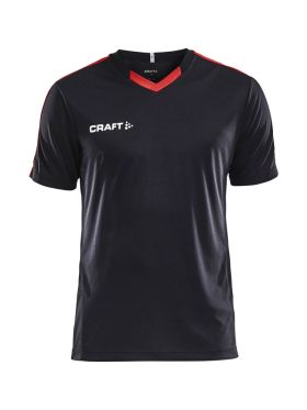Progress Jersey Contrast M Black/Bright Red