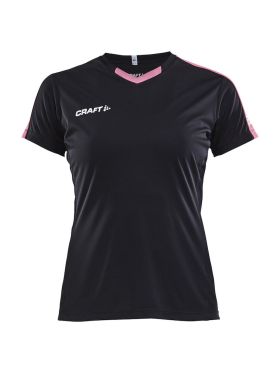 Progress Jersey Contrast W Black/Pop
