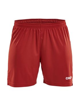 Squad Go Short Solid W Red