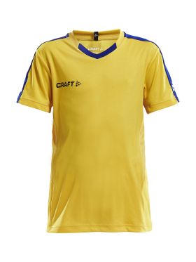 Progress Jersey Contrast Jr Sweden Yellow/Club Cobolt