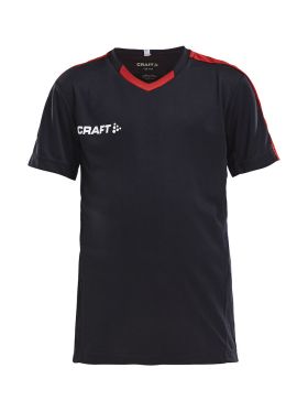 Progress Jersey Contrast Jr Black/Bright Red