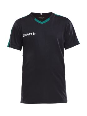 Progress Jersey Contrast Jr Black/Team Green