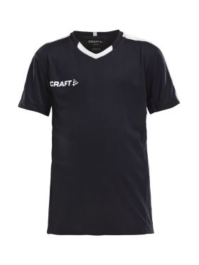 Progress Jersey Contrast Jr Black/White
