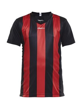 Progress Jersey Stripe Jr Black/Bright Red