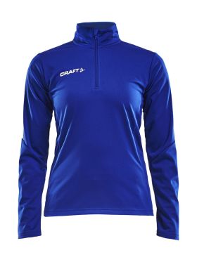 Progress Halfzip Ls Tee W Club Cobolt