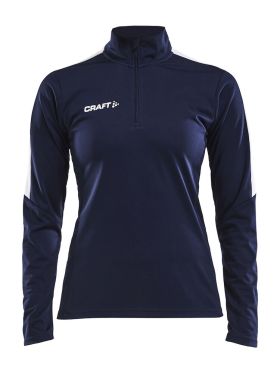 Progress Halfzip Ls Tee W Navy