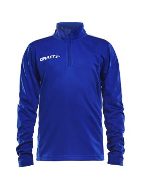 Progress Halfzip Ls Tee Jr Club Cobolt