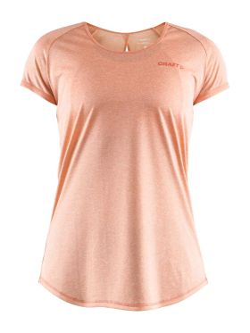 Eaze SS Melange Tee W Svart