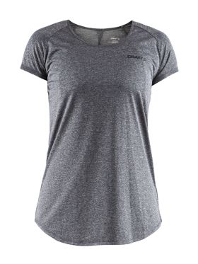Eaze SS Melange Tee W Svart