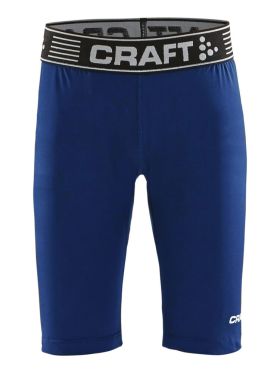 Pro Control Compression Short Tights Jr Club Cobolt