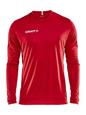 Squad Go Jersey Solid Ls M Red