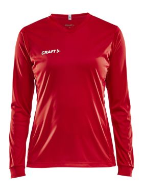 Squad Go Jersey Solid Ls W Red