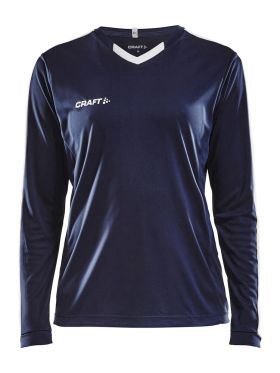 Progress Jersey Contrast LS W Navy