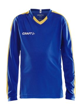 Progress Jersey Contrast LS JR Club Cobolt/Sweden Yellow