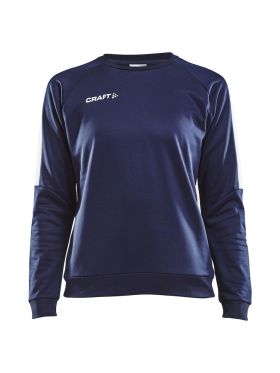 Progress R-Neck Sweater W Navy/White