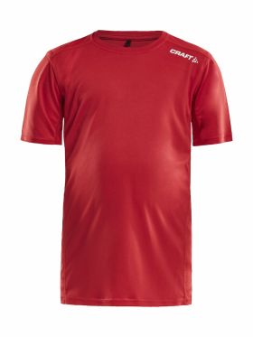 Rush SS Tee Jr Red