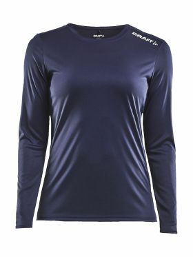 Rush LS Tee W Navy